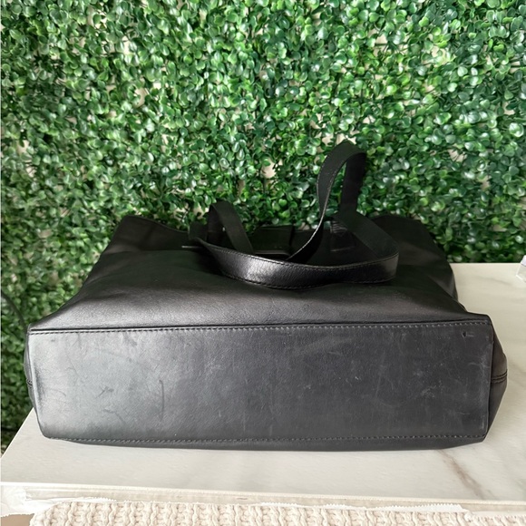 Chanel Black Leather Tote Bag Authentic - Picture 12 of 12